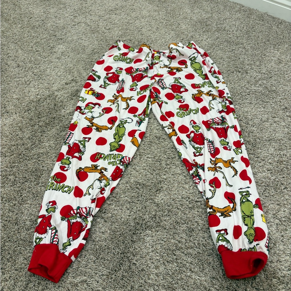 Dr. Seuss Red and White Festive Pajamas